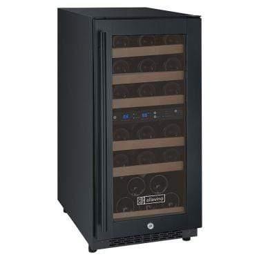 Allavino FlexCount II Tru-Vino 30 Bottle Dual Zone Black Wine Fridge VSWR30-2BR20 I Luxury Appliances Direct