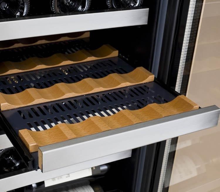 Allavino FlexCount II Tru-Vino 30 Bottle Single Zone Stainless Steel Left Hinge Wine Fridge VSWR30-1SL20 I Luxury Appliances Direct