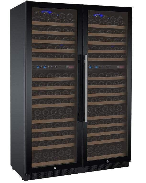 Allavino FlexCount II Tru-Vino 344 Bottle Four Zone Black Wine Fridge 2X-VSWR172-2B20 I Luxury Appliances Direct