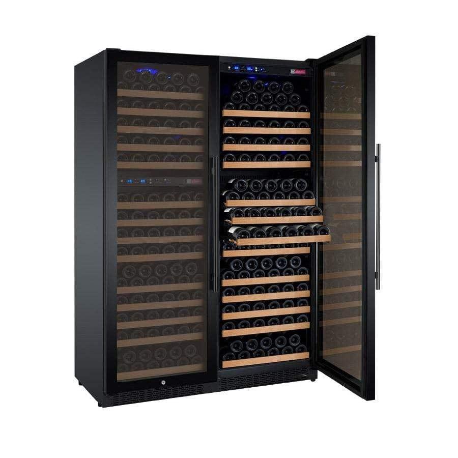Allavino FlexCount II Tru-Vino 349 Bottle Three Zone Black Wine Refrigerator 3Z-VSWR7772-B20 I Luxury Appliances Direct