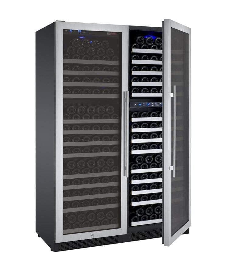 Allavino FlexCount II Tru-Vino 349 Bottle Three Zone Stainless Steel Wine Refrigerator 3Z-VSWR7772-S20 I Luxury Appliances Direct