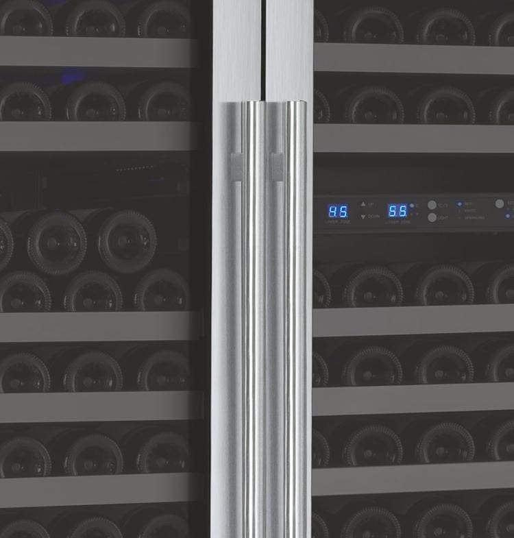 Allavino FlexCount II Tru-Vino 349 Bottle Three Zone Stainless Steel Wine Refrigerator 3Z-VSWR7772-S20 I Luxury Appliances Direct