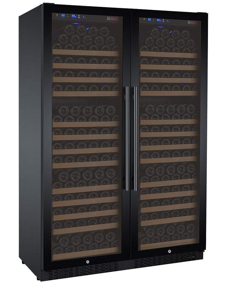 Allavino FlexCount II Tru-Vino 354 Bottle Dual Zone Black Wine Fridge 2X-VSWR177-1B20 I Luxury Appliances Direct