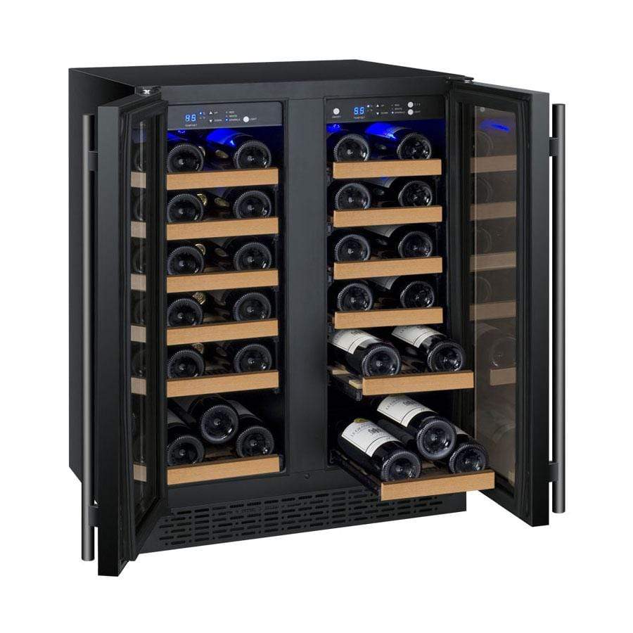 Allavino FlexCount II Tru-Vino 36 Bottle Dual Zone Black Wine Fridge VSWR36-2BF20 I Luxury Appliances Direct
