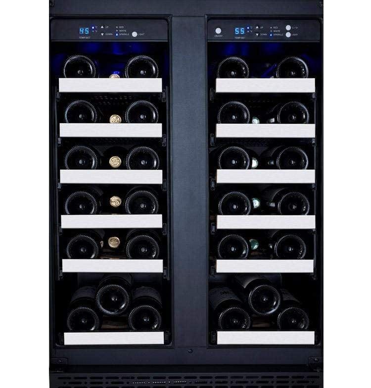 Allavino FlexCount II Tru-Vino 36 Bottle Dual Zone Stainless Steel Wine Refrigerator VSWR36-2SF20 I Luxury Appliances Direct
