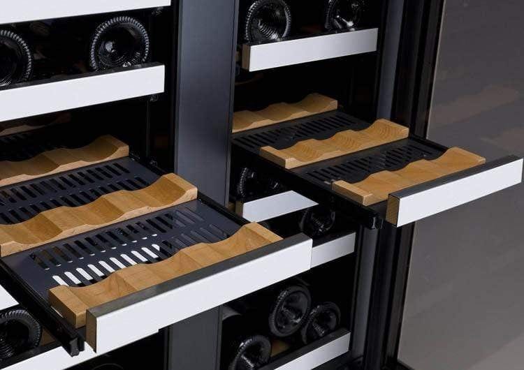 Allavino FlexCount II Tru-Vino 36 Bottle Dual Zone Stainless Steel Wine Refrigerator VSWR36-2SF20 I Luxury Appliances Direct