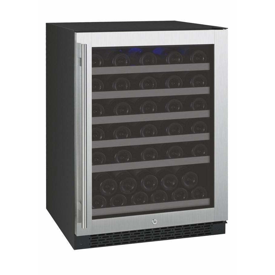 Allavino FlexCount II Tru-Vino 56 Bottle Stainless Steel Right Hinge Wine Fridge VSWR56-1SR20 I Luxury Appliances Direct