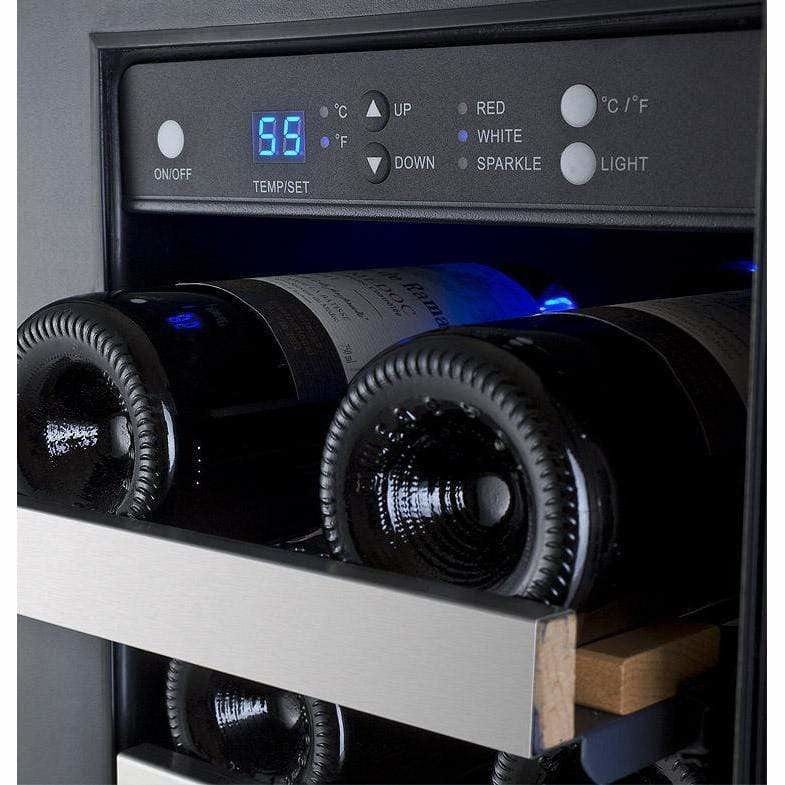 Allavino FlexCount Stainless Steel Doors Wine & Beverage Fridge VSWB-2SSFN I Luxury Appliances Direct