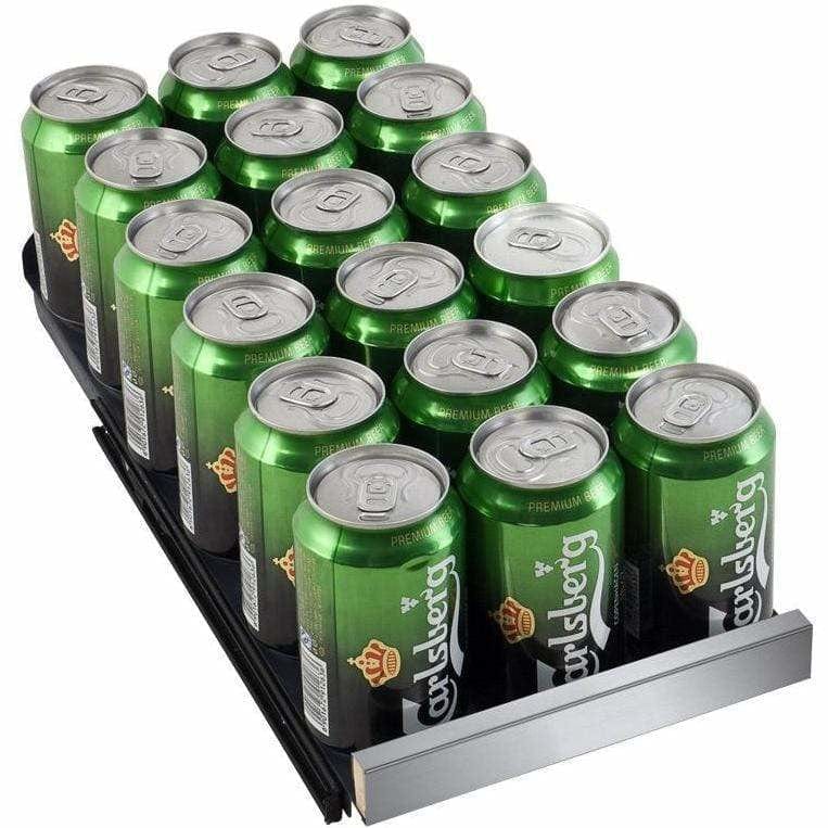 Allavino FlexCount Stainless Steel Doors Wine & Beverage Fridge VSWB-2SSFN I Luxury Appliances Direct