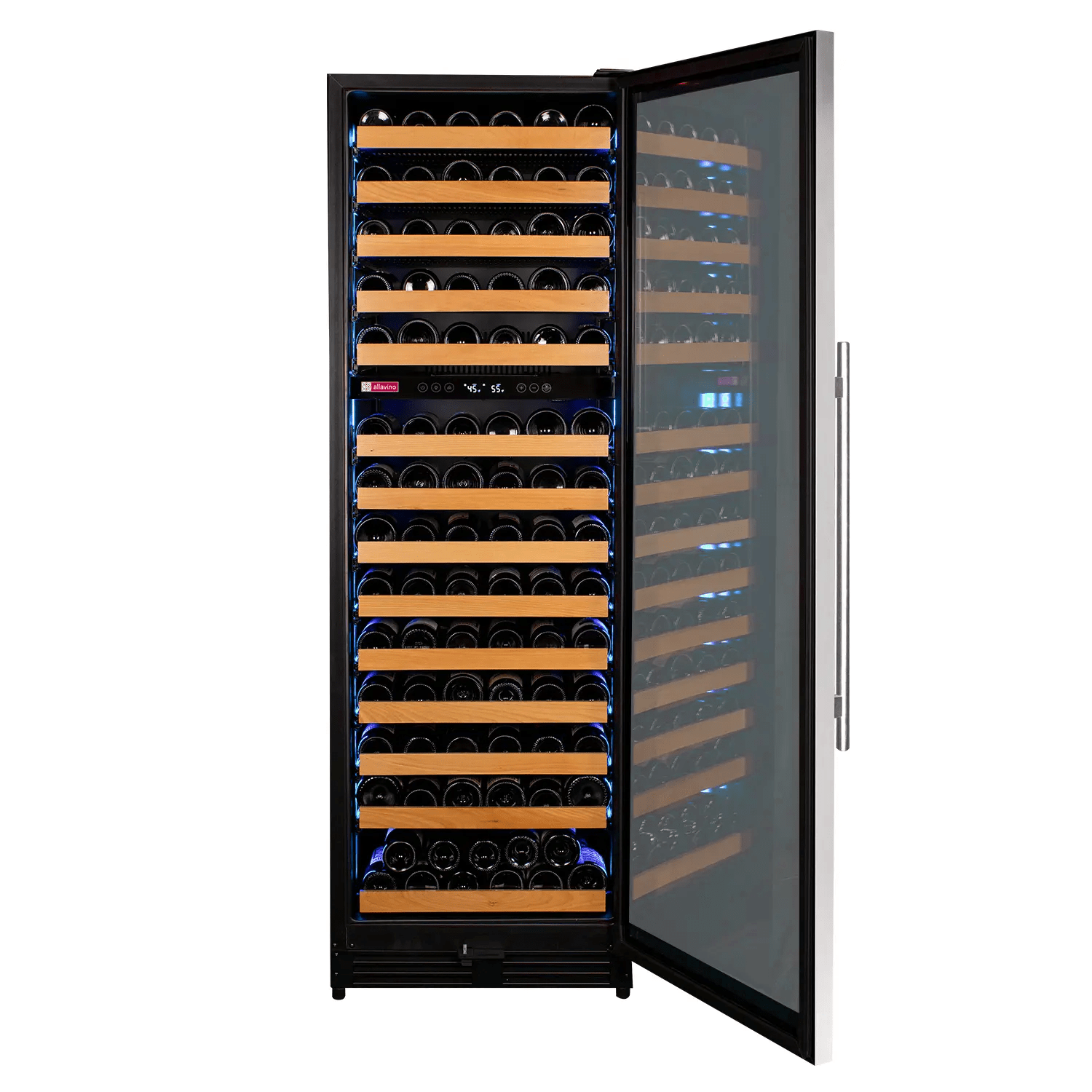 Allavino Reserva 154 Bottle Dual Zone Built-In Wine Refrigerator VSW15471D-2SR I Luxury Appliances Direct