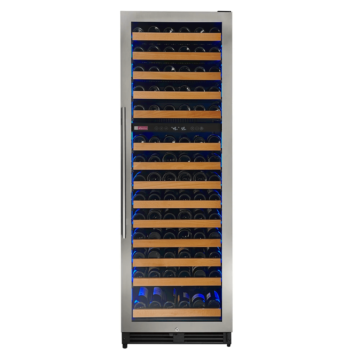 Allavino Reserva 154 Bottle Dual Zone Built-In Wine Refrigerator VSW15471D-2SR I Luxury Appliances Direct
