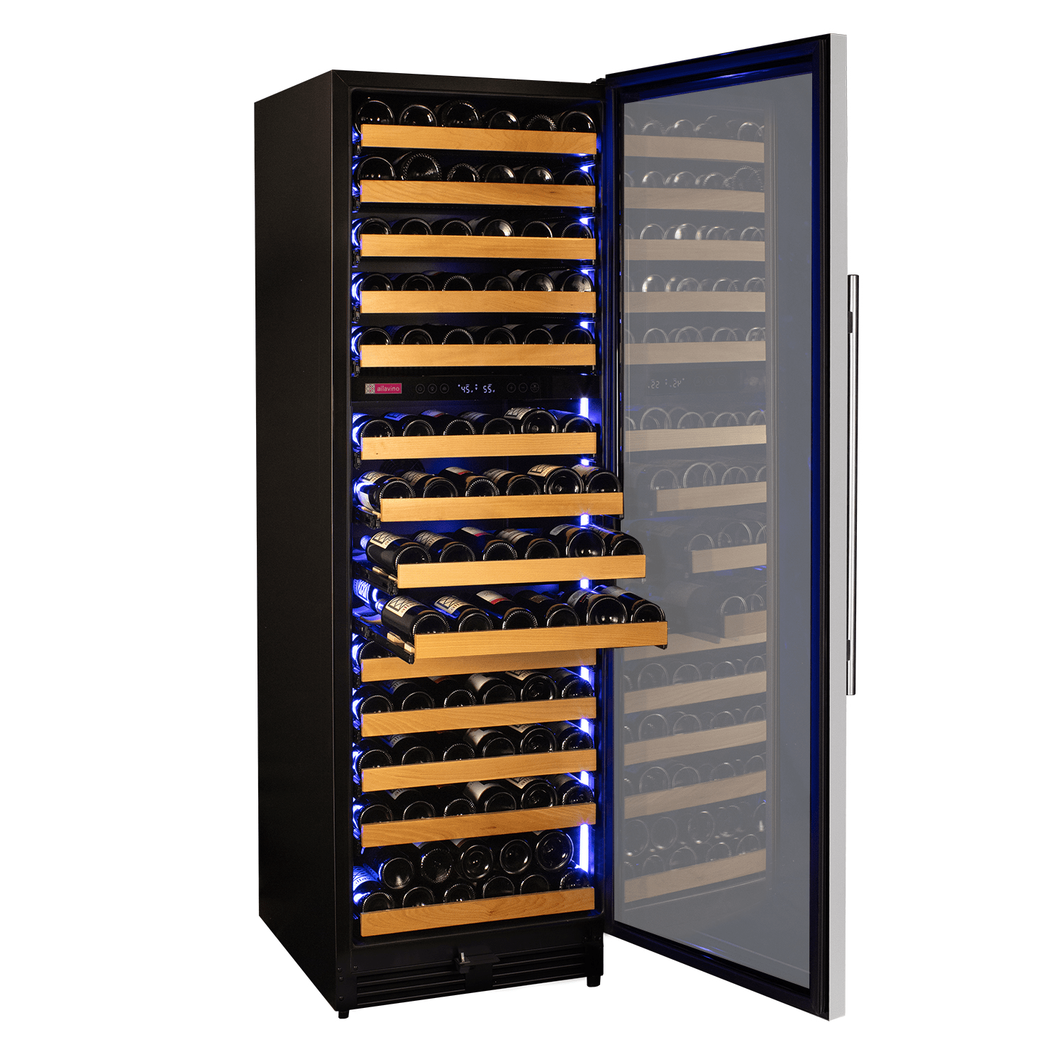 Allavino Reserva 154 Bottle Dual Zone Built-In Wine Refrigerator VSW15471D-2SR I Luxury Appliances Direct
