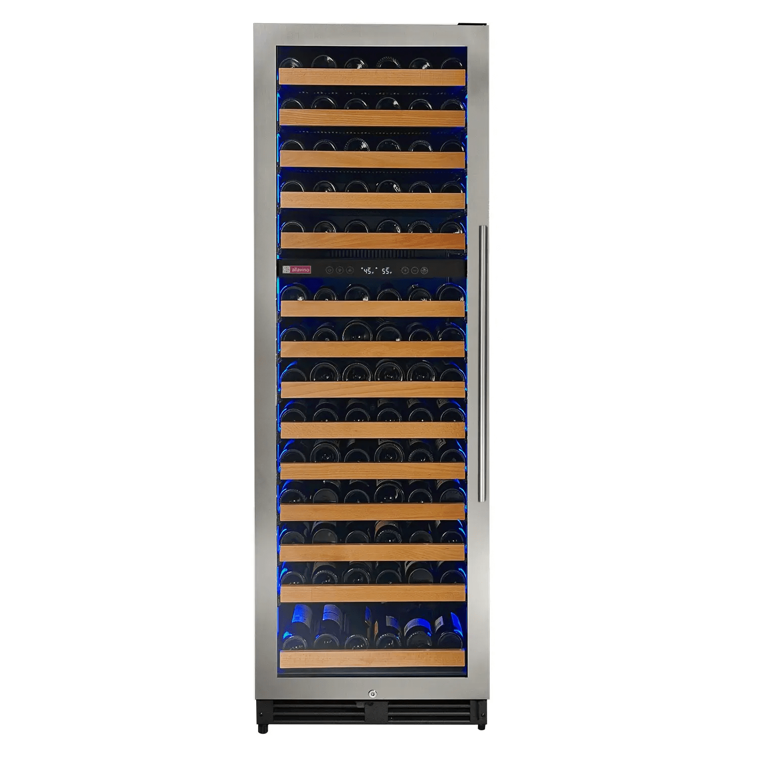 Allavino Reserva 154 Bottle Left Hinge Built-In Wine Refrigerator VSW15471D-2SL I Luxury Appliances Direct