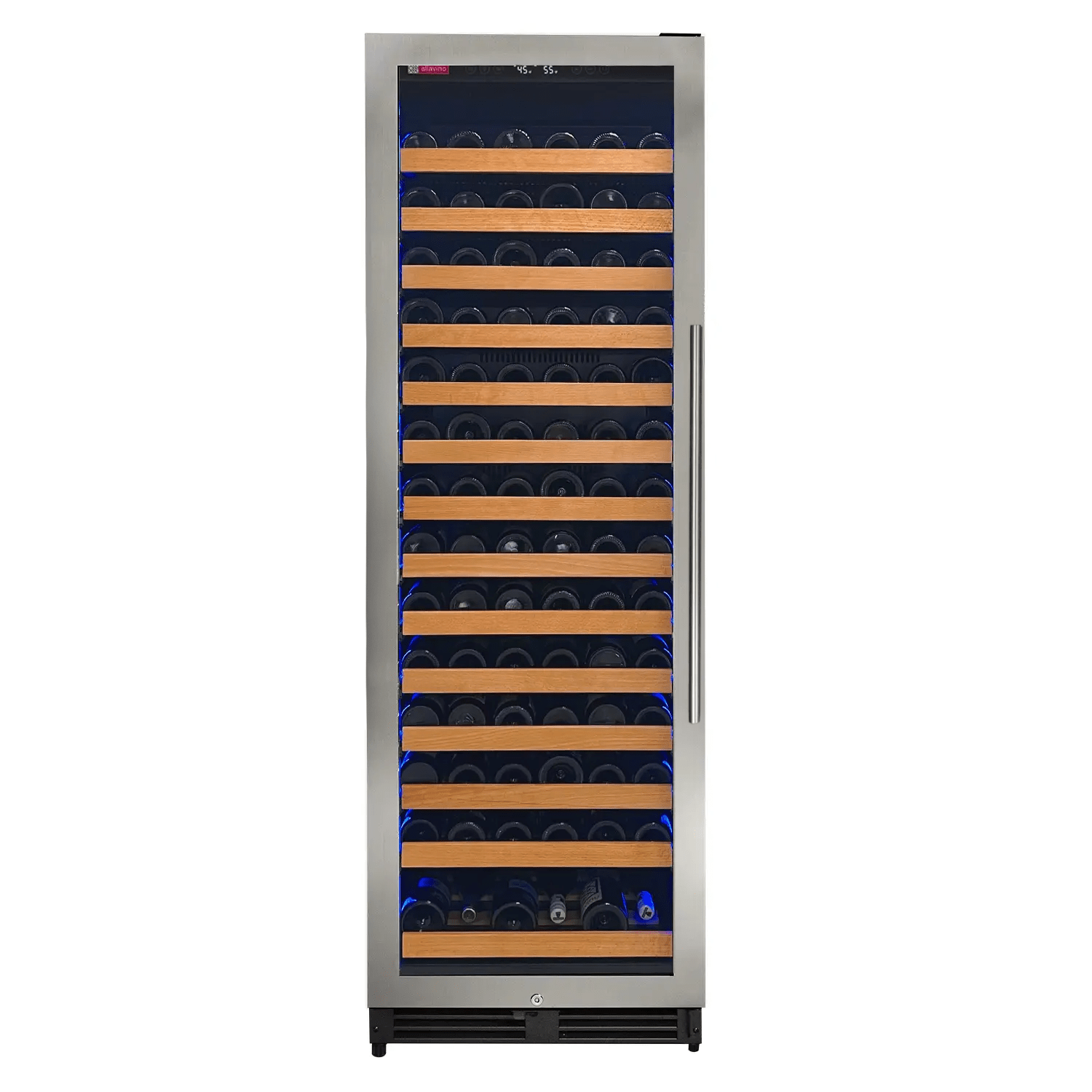 Allavino Reserva 163 Bottle Left Hinge Single Zone Wine Cooler VSW16371S-1SL I Luxury Appliances Direct