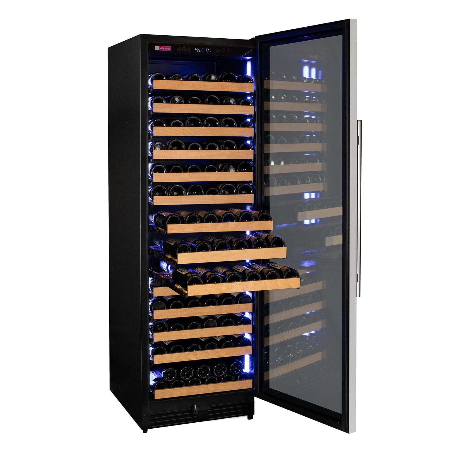 Allavino Reserva 163 Bottle Single Zone Right Hinge Wine Cooler VSW16371S-1SR I Luxury Appliances Direct
