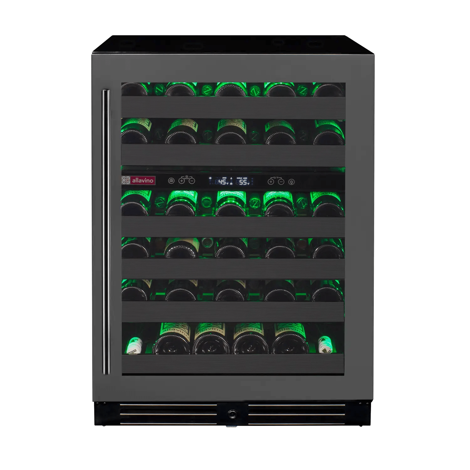 Allavino Reserva 50 Bottle Dual Zone Right Hinge Wine Refrigerator BDW5034D-2BSR I Luxury Appliances Direct