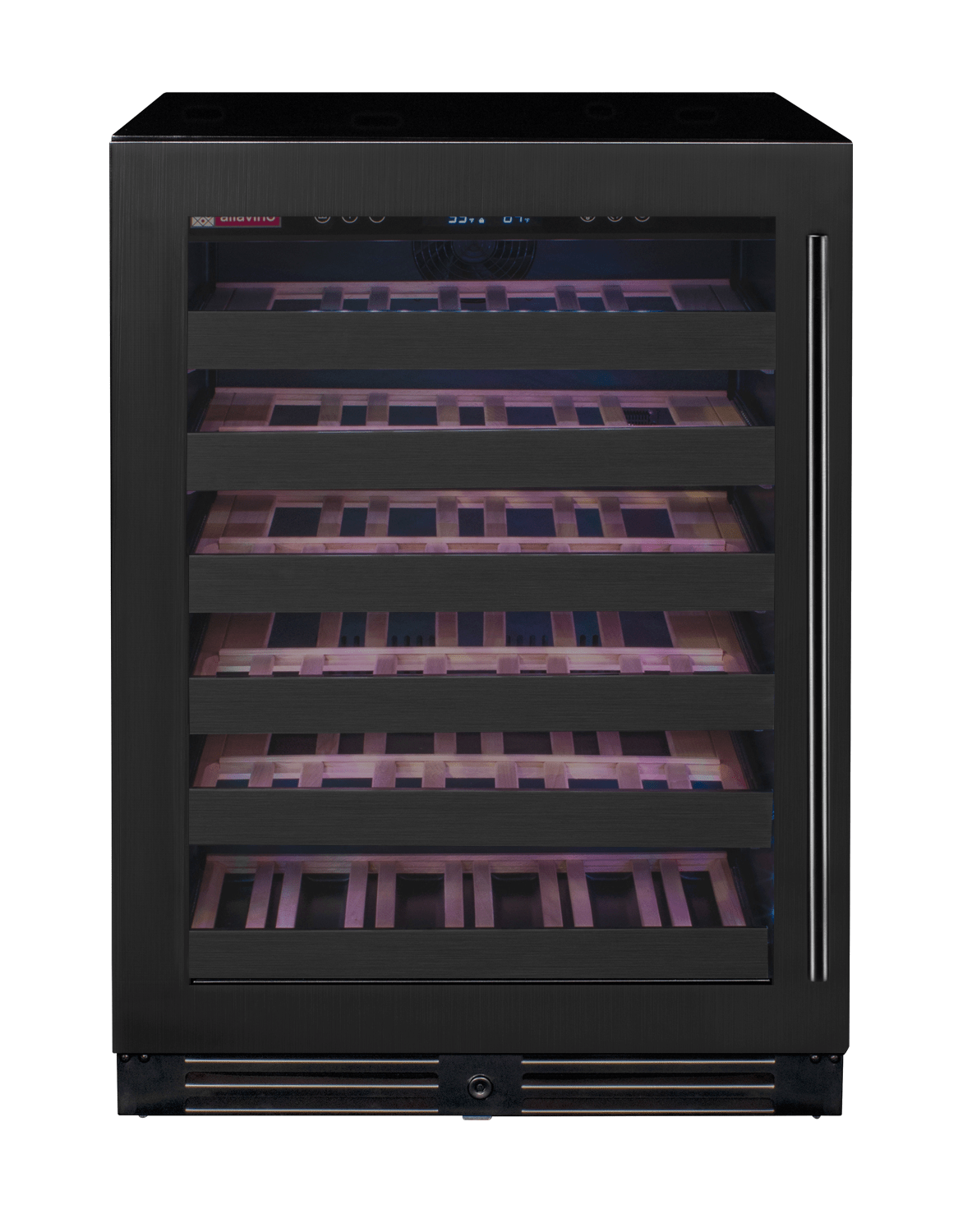 Allavino Reserva 50 Bottle Single Zone Left Hinge Wine Refrigerator BDW5034S-1BSL I Luxury Appliances Direct