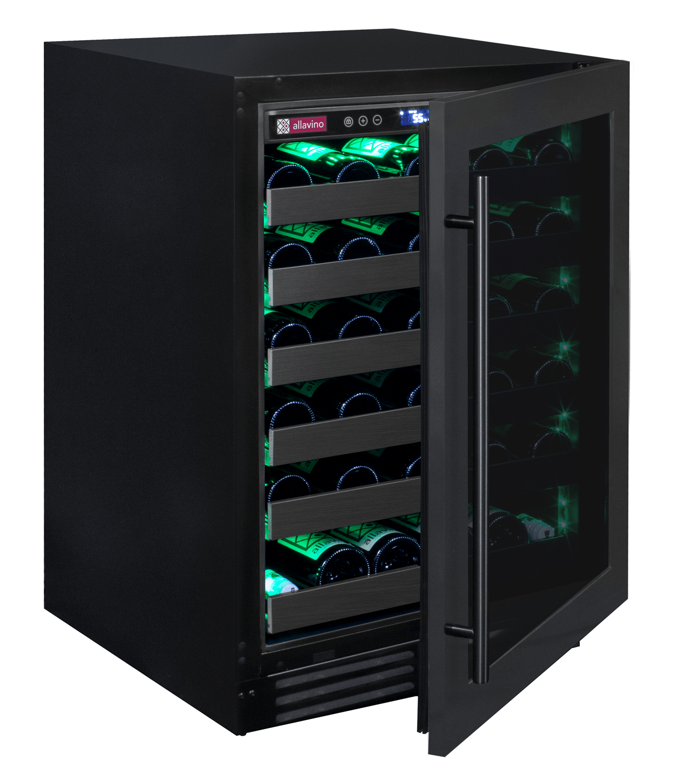 Allavino Reserva 50 Bottle Single Zone Right Hinge Wine Refrigerator BDW5034S-1BSR I Luxury Appliances Direct