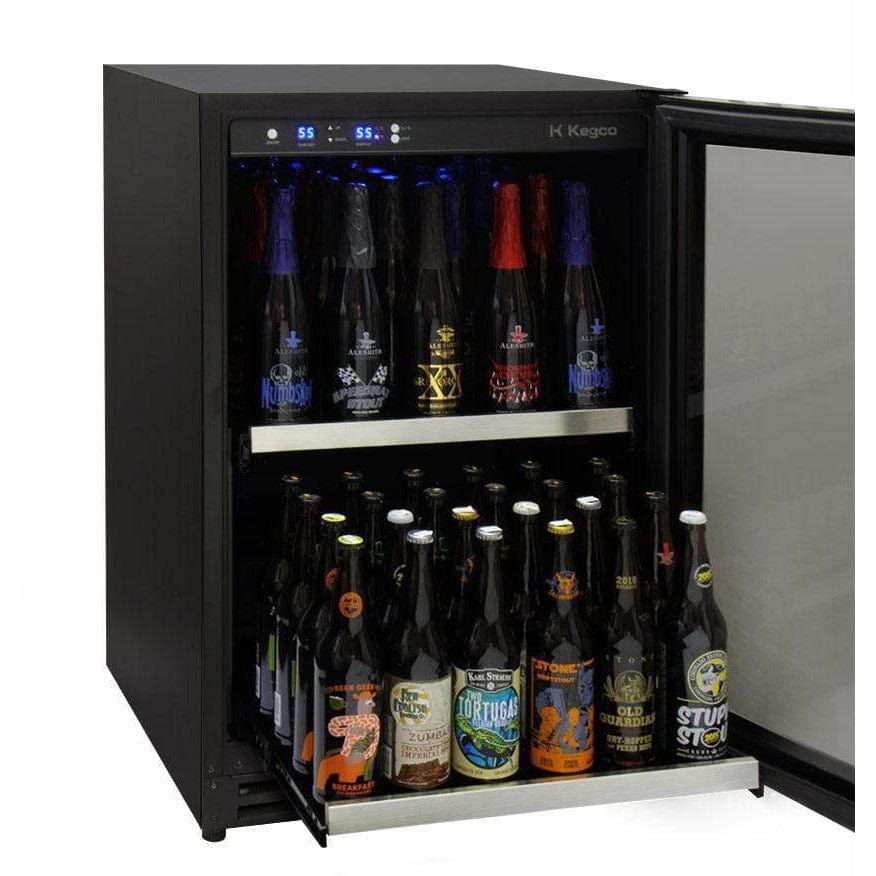 Allavino Tru-Vino Undercounter Beer Bottle Bomber Fridge VSCB-24SR20 I Luxury Appliances Direct