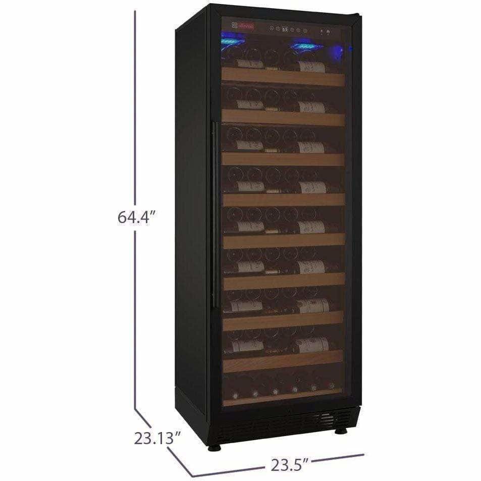 Allavino Vite 115 Bottle Black Right Hinge Wine Fridge YHWR115-1BRN I Luxury Appliances Direct