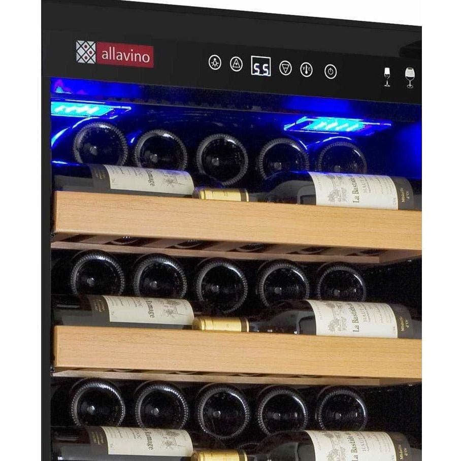 Allavino Vite 115 Bottle Black Right Hinge Wine Fridge YHWR115-1BRN I Luxury Appliances Direct