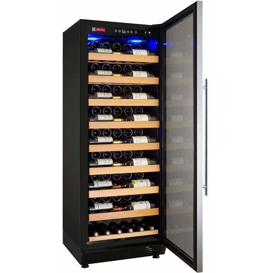 Allavino Vite 115 Bottle Stainless Door Right Hinge Wine Fridge YHWR115-1SRN I Luxury Appliances Direct