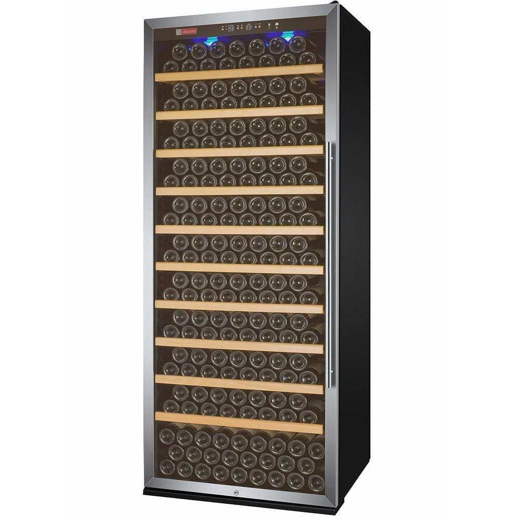 Allavino Vite 305 Bottle Stainless Steel Door Left Hinge Wine Fridge YHWR305-1SLT I Luxury Appliances Direct