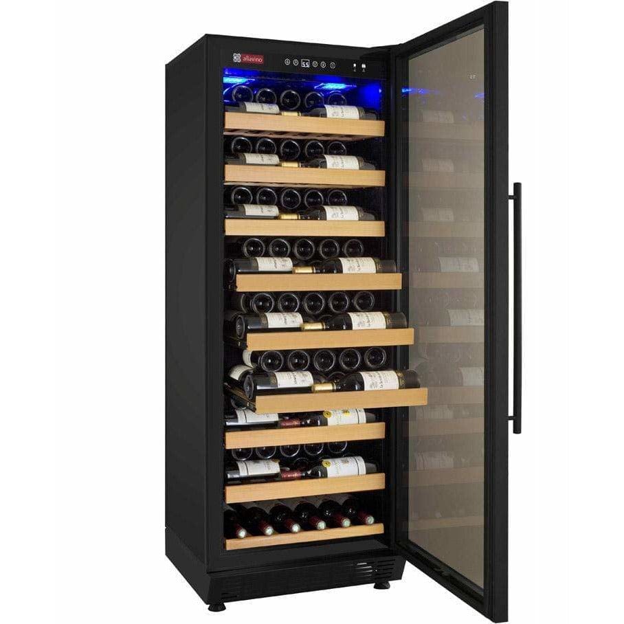 Allavino Vite II Tru-Vino 115 Bottle Black Right Hinge Wine Fridge YHWR115-1BR20 I Luxury Appliances Direct