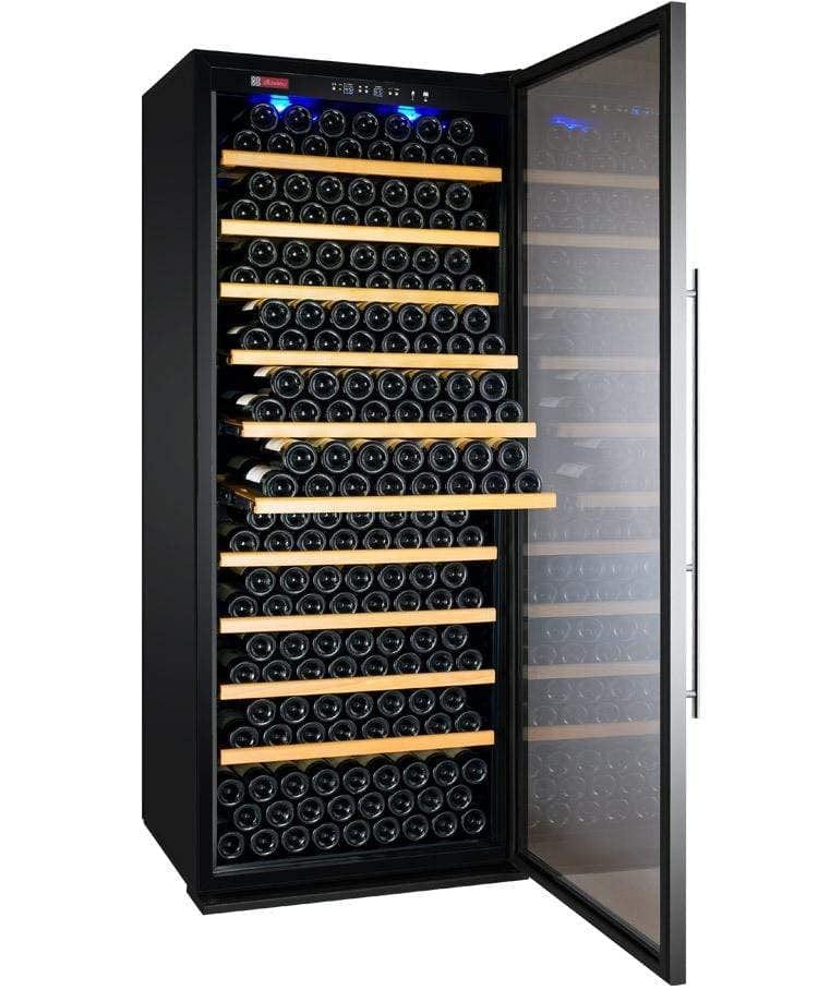Allavino Vite II Tru-Vino 277 Bottle Single Zone Stainless Steel Right Hinge Wine Fridge YHWR305-1SR20 I Luxury Appliances Direct
