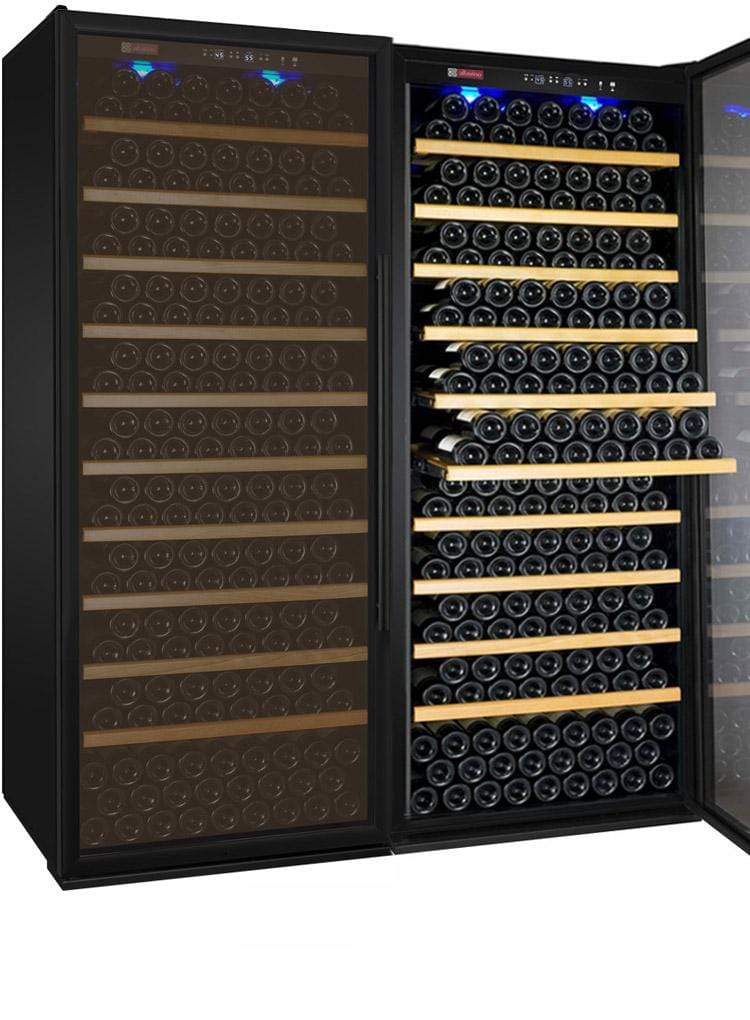 Allavino Vite II Tru-Vino 554 Bottle Dual Zone Black Wine Fridge 2X-YHWR305-1B20 I Luxury Appliances Direct