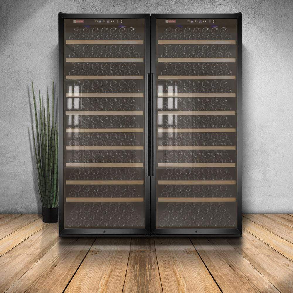 Allavino Vite II Tru-Vino 554 Bottle Dual Zone Black Wine Fridge 2X-YHWR305-1B20 I Luxury Appliances Direct