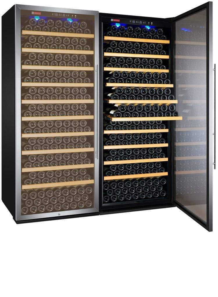 Allavino Vite II Tru-Vino 554 Bottle Dual Zone Black Wine Fridge 2X-YHWR305-1S20 I Luxury Appliances Direct