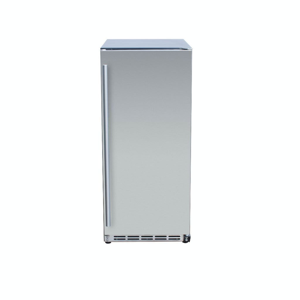 American Made Grills AMG 15" 3.2c Outdoor Rated Refrigerator SSRFR-15S I Luxury Appliances Direct