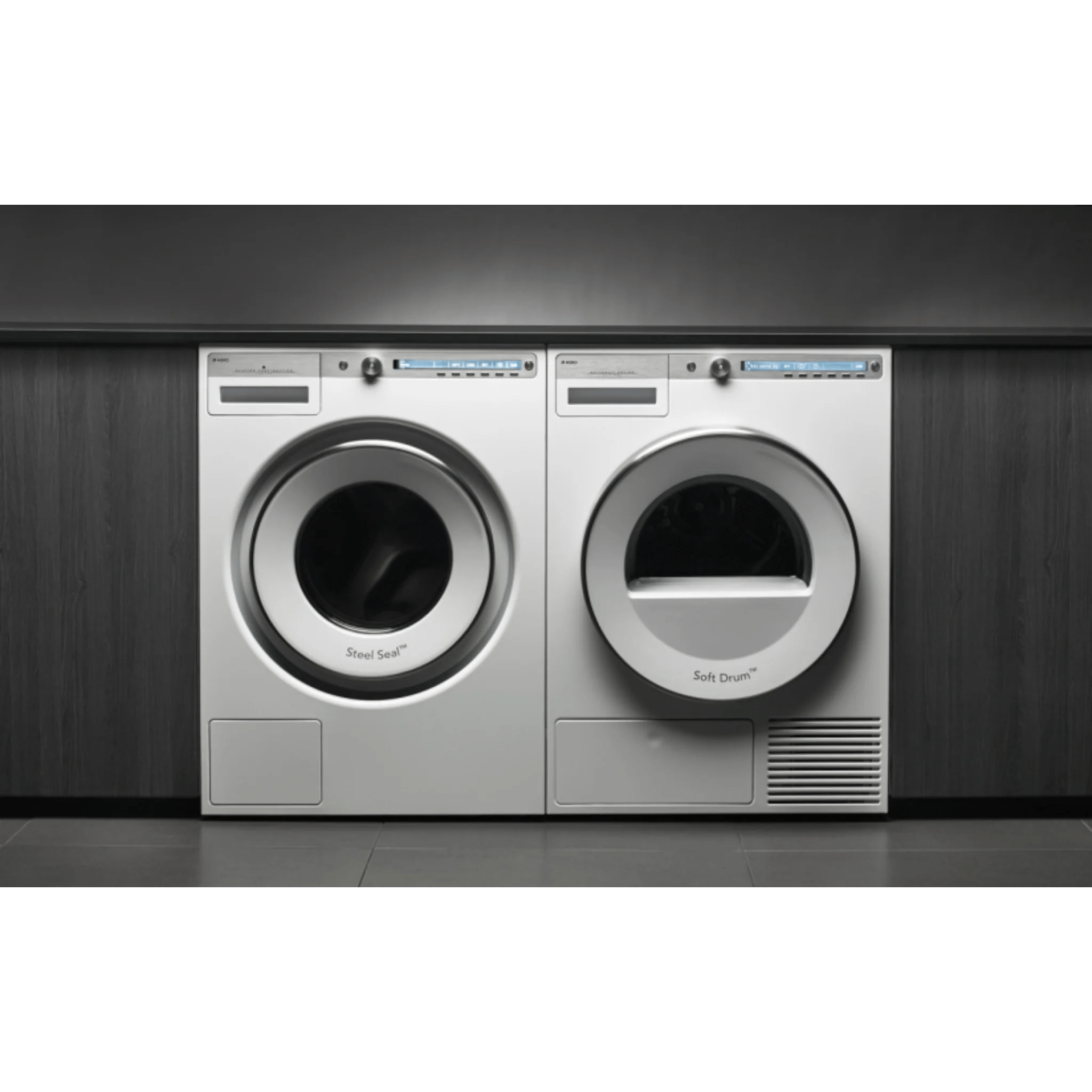 Asko 24" Washer, Logic, 52 dBA washing; 74 dBA spin W4114C I Luxury Appliances Direct