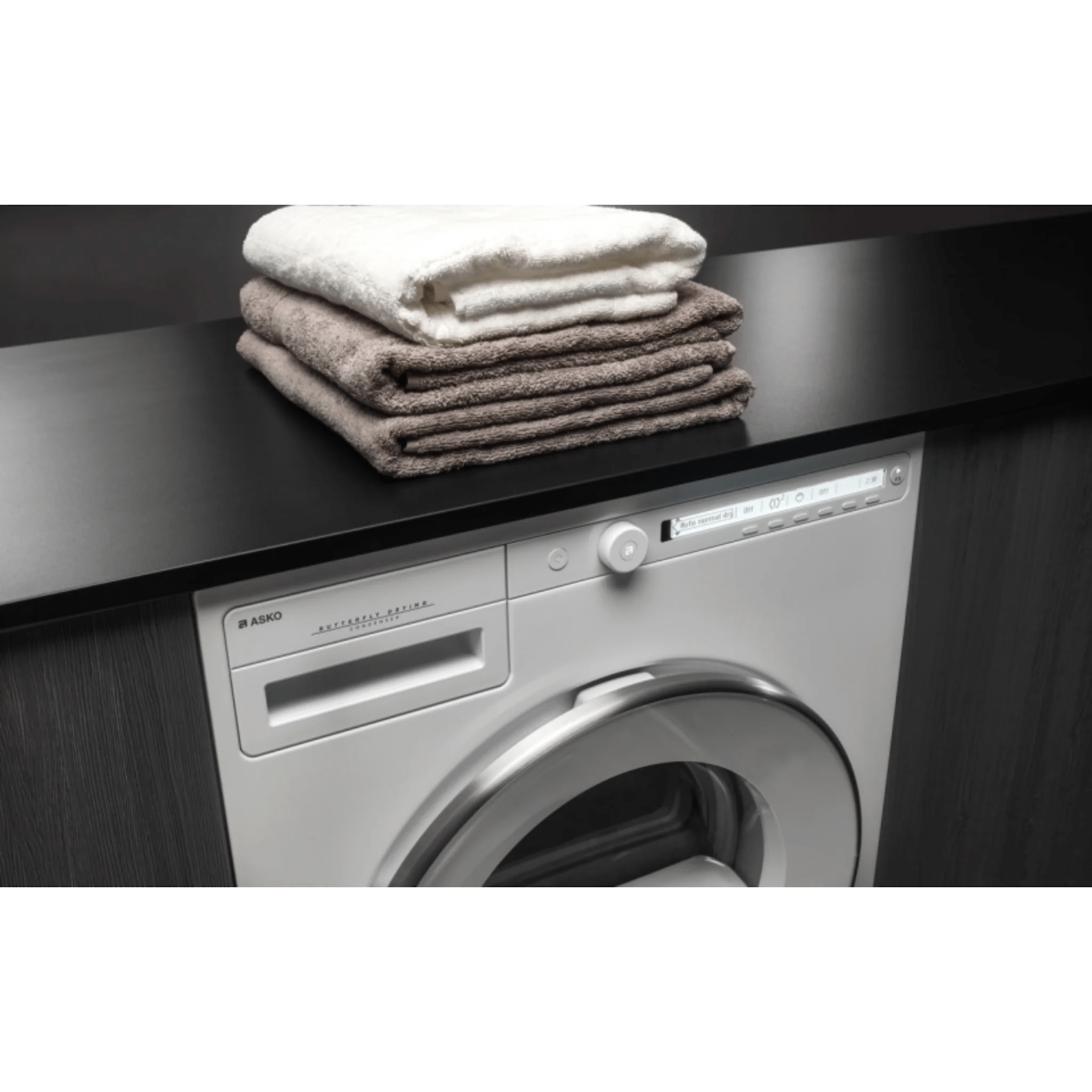 Asko Classic Series 24 Inch Wide 4.1 Cu Ft. Electric Classic Condensed Dryer T208CW I Luxury Appliances Direct