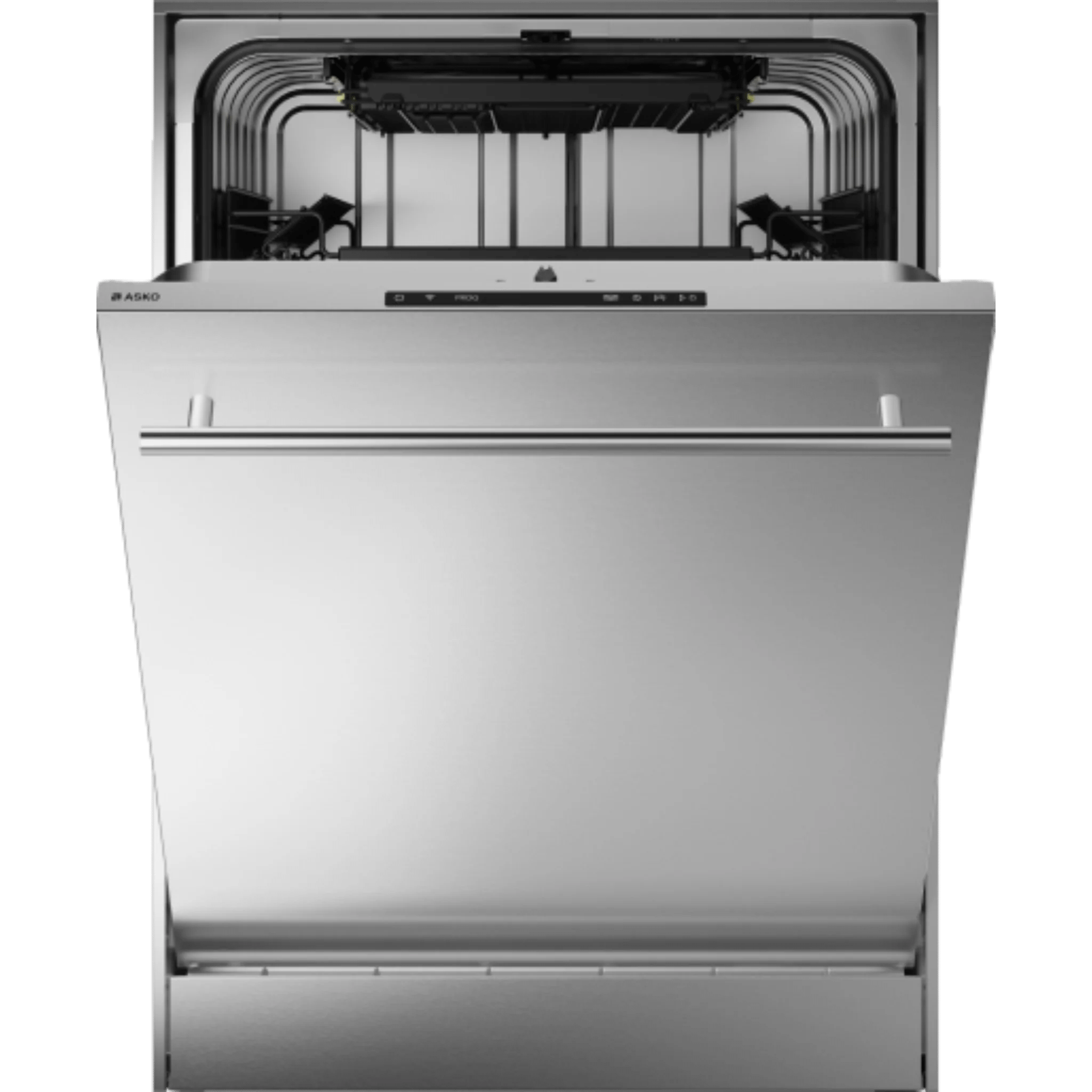 Asko Logic 25 Inch Wide 16 Place Setting Free Standing Top Control Dishwasher with T-Bar Handle, XXL Tub, and Auto Door Open Drying DOD561TXXLS I Luxury Appliances Direct