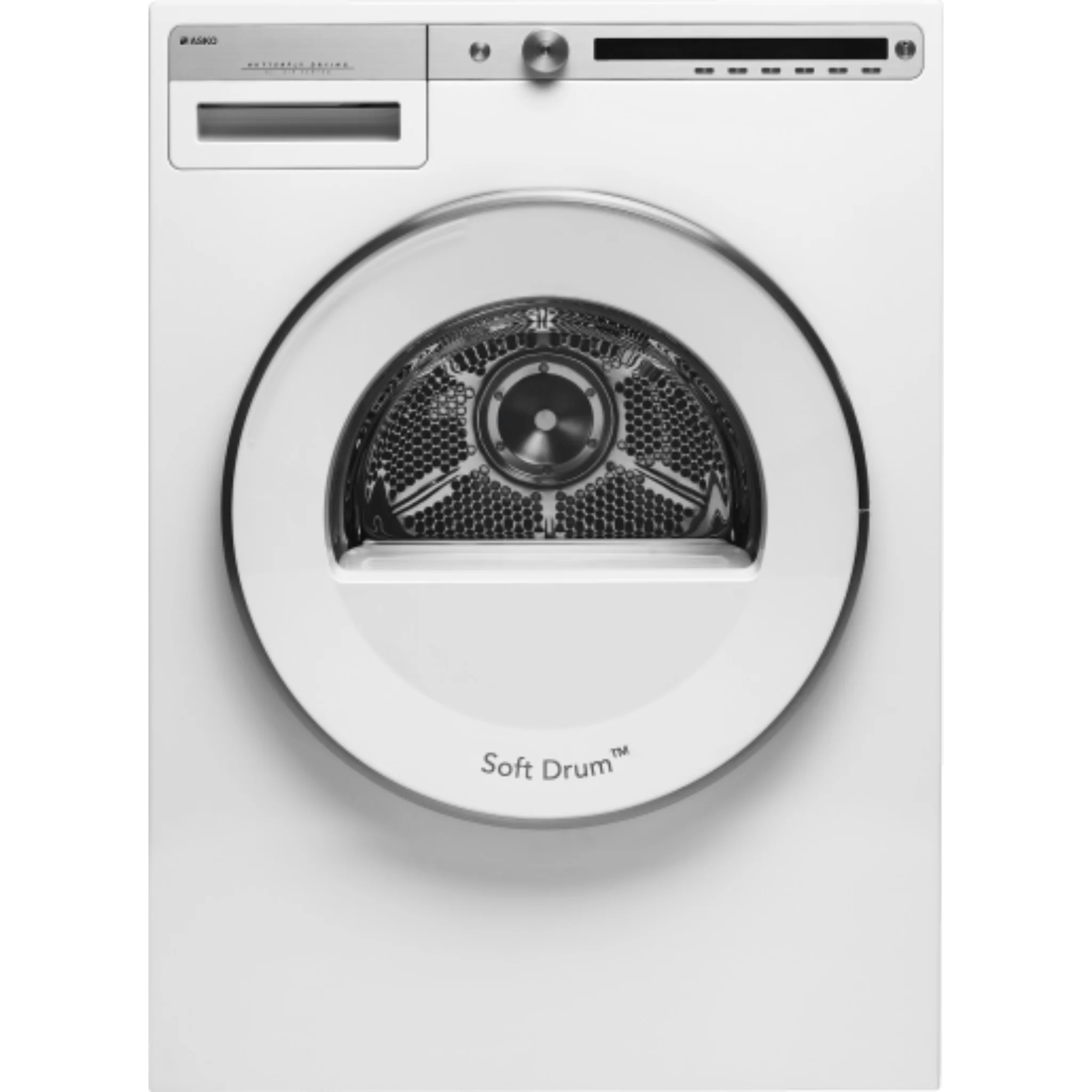 Asko Logic Series 24 Inch Wide 5.1 Cu Ft. Electric Logic Vented Dryer T411VDW I Luxury Appliances Direct