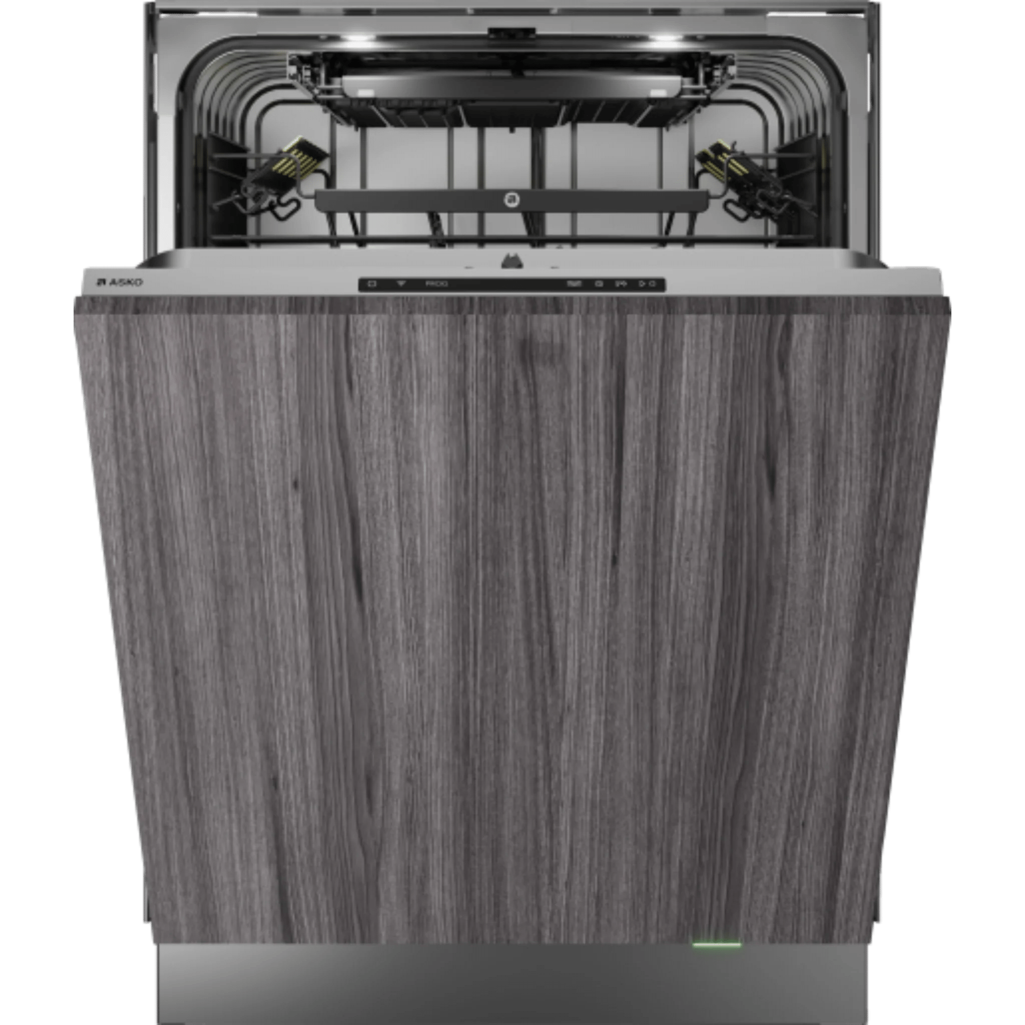 Asko Style 24 Inch Wide 18 Place Setting Built-In Panel Ready Top Control Dishwasher with XXL Tub, Water Softener, and Auto Door Open Drying DFI786XXLSOF I Luxury Appliances Direct