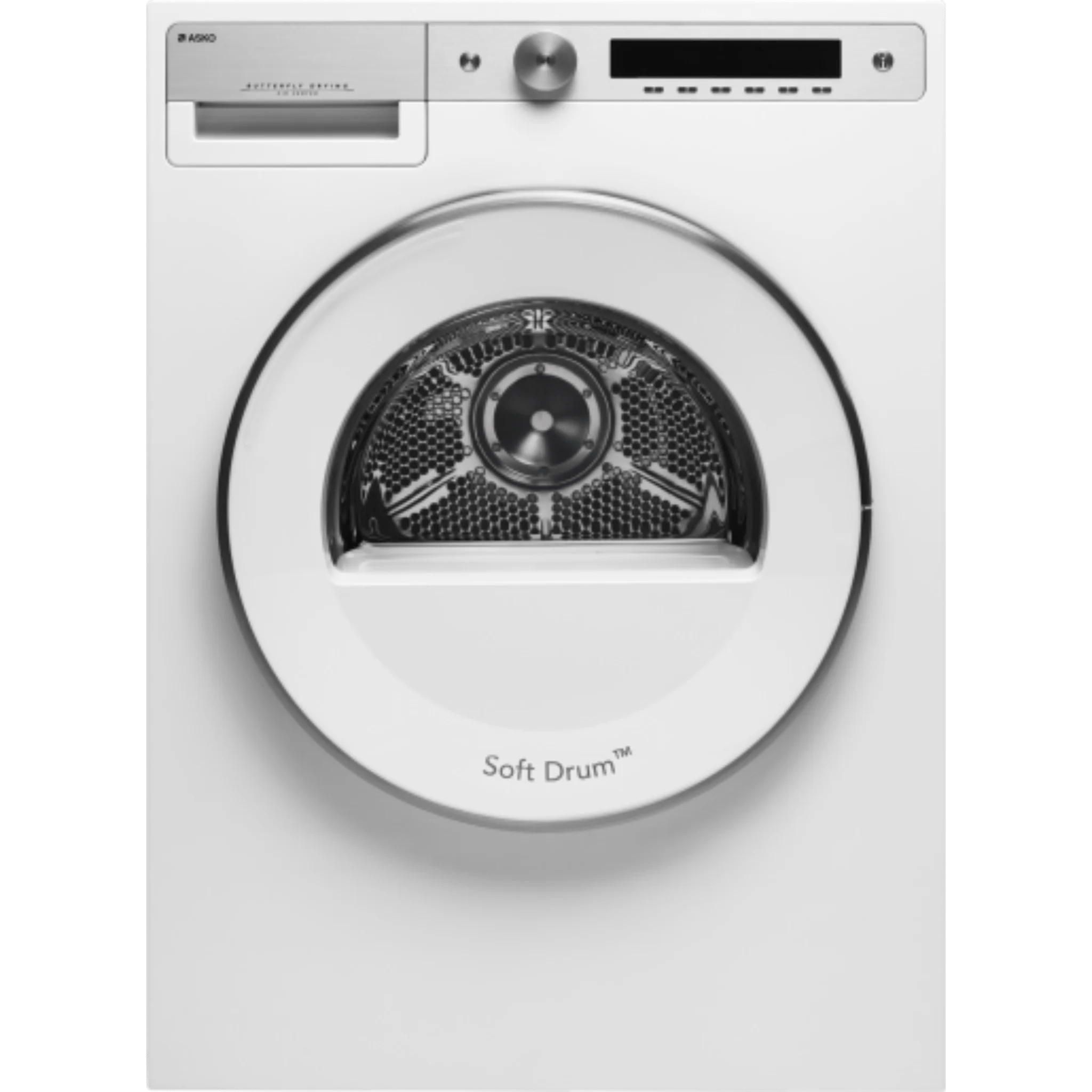 Asko Style Series 24 Inch Wide 5.1 Cu Ft. Electric Logic Vented Dryer T611VUW I Luxury Appliances Direct