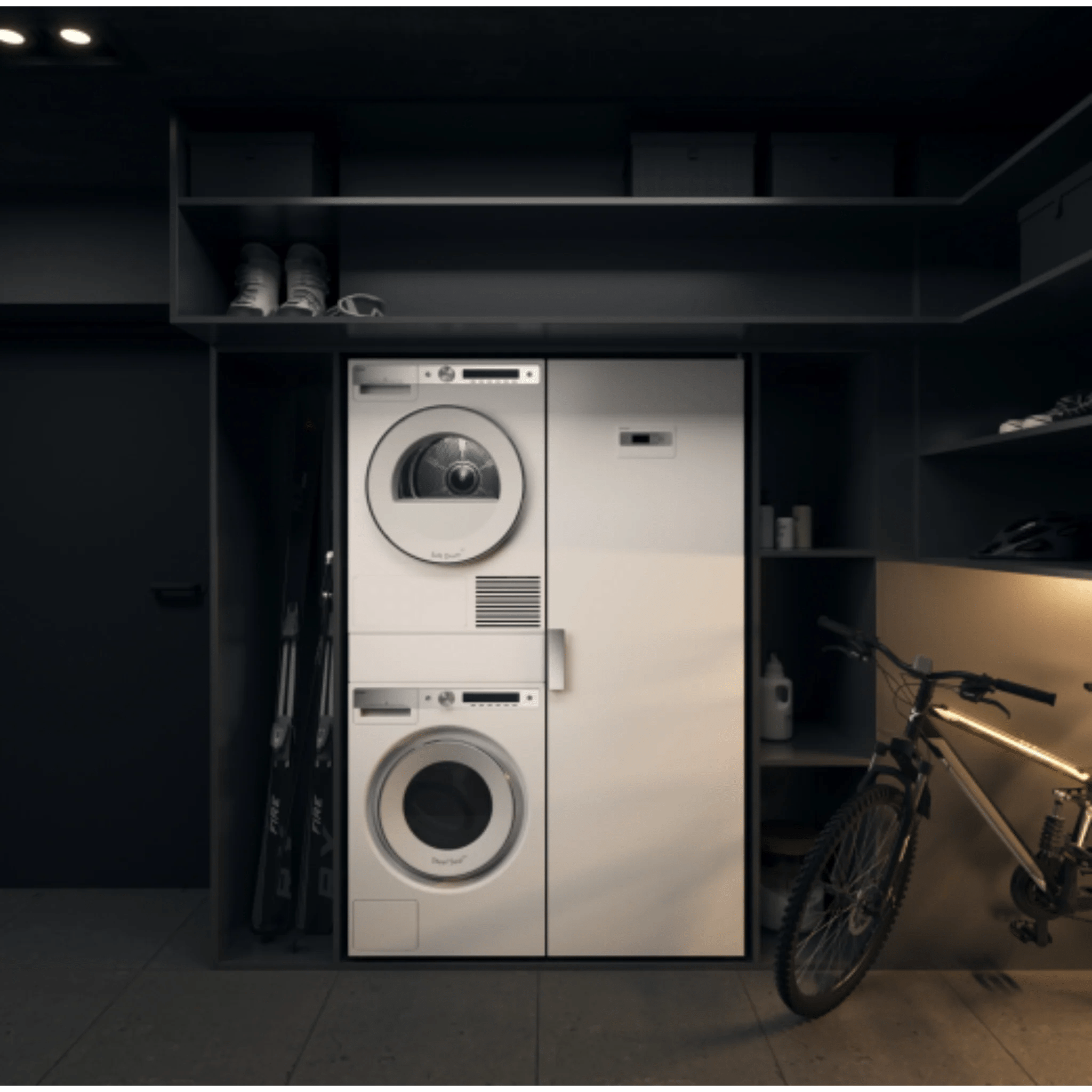 Asko Style Series 24 Inch Wide 5.1 Cu Ft. Electric Logic Vented Dryer T611VUW I Luxury Appliances Direct