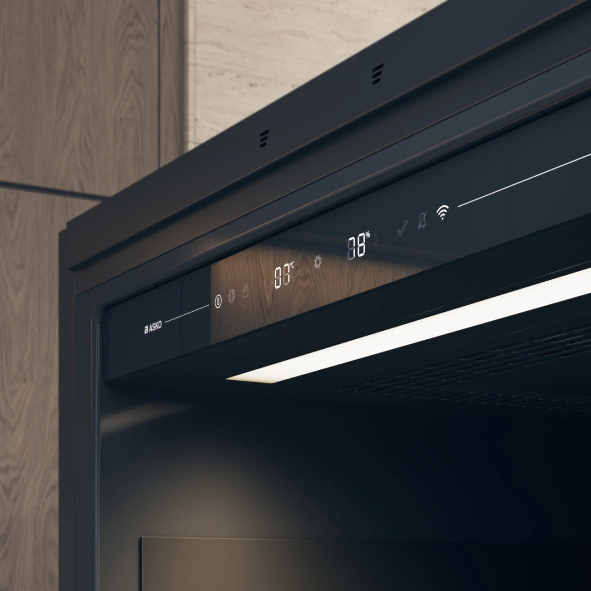 ASKO Wine Climate Cabinet WCN111942G I Luxury Appliances Direct