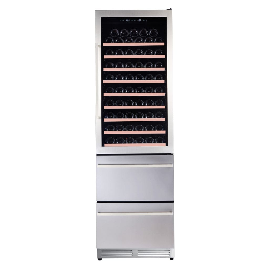 Avanti 108 Bottle ELITE Series Wine and Beverage Cooler WCDD108E3S I Luxury Appliances Direct