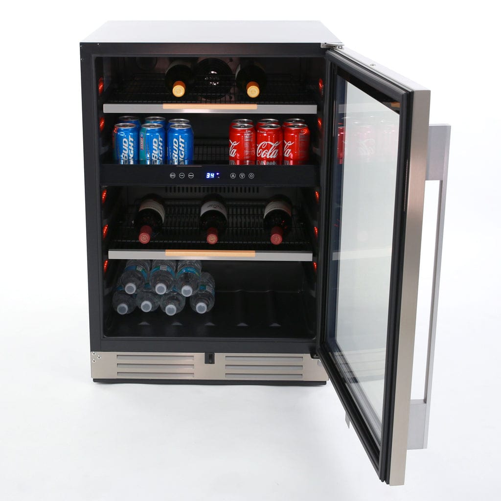 Avanti 125 Can ELITE Series Beverage Center ARFSE55R3S I Luxury Appliances Direct
