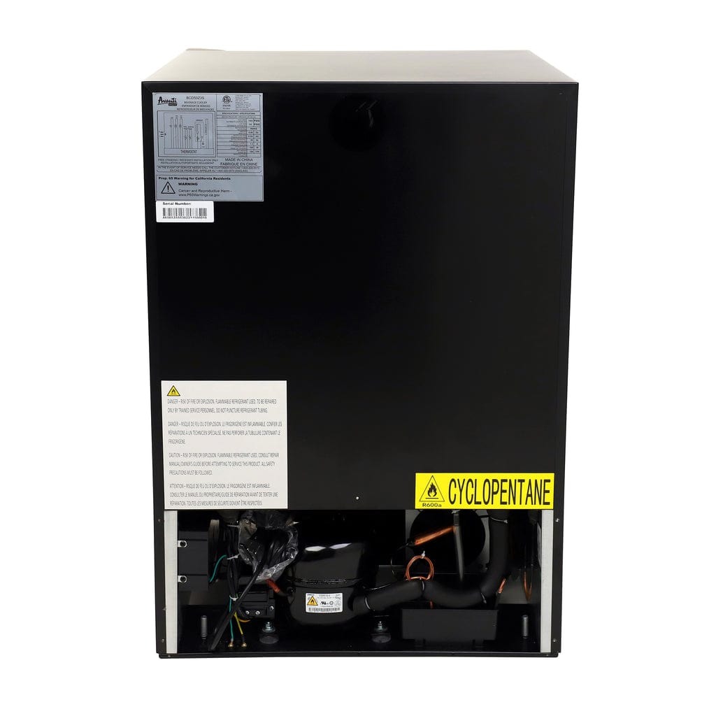 Avanti 126 Can Capacity Beverage Center BCD50Z3S I Luxury Appliances Direct