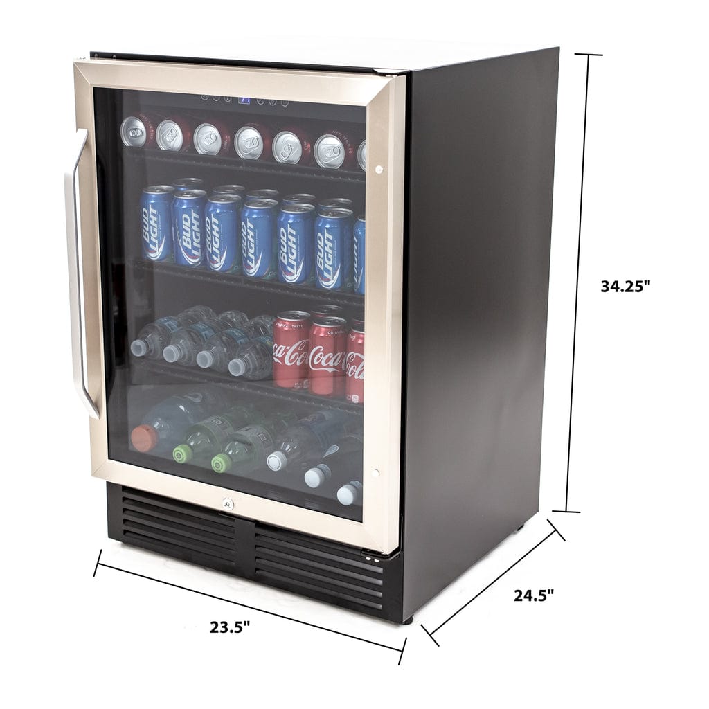 Avanti 130 Can Capacity Beverage Center BCA516SS I Luxury Appliances Direct