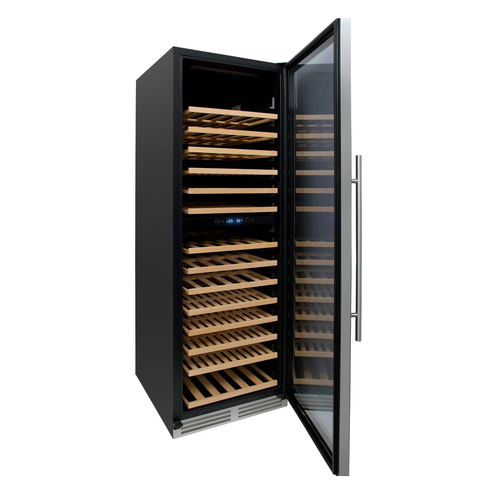 Avanti 154 Bottle DESIGNER Series Dual-Zone Wine Cooler WCD165DZ3S I Luxury Appliances Direct