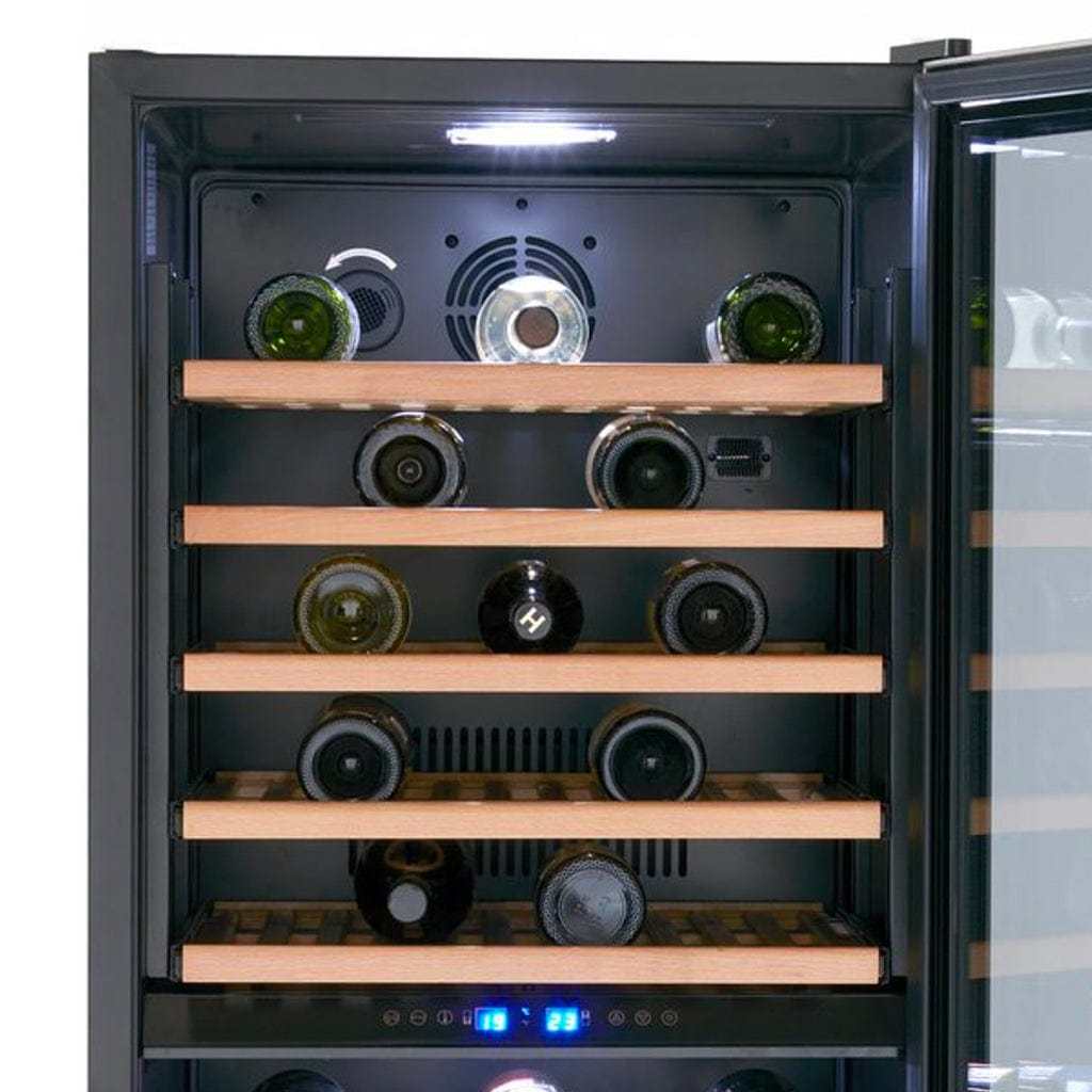 Avanti 154 Bottle Dual-Zone Wine Cooler WCF154S3SD I Luxury Appliances Direct