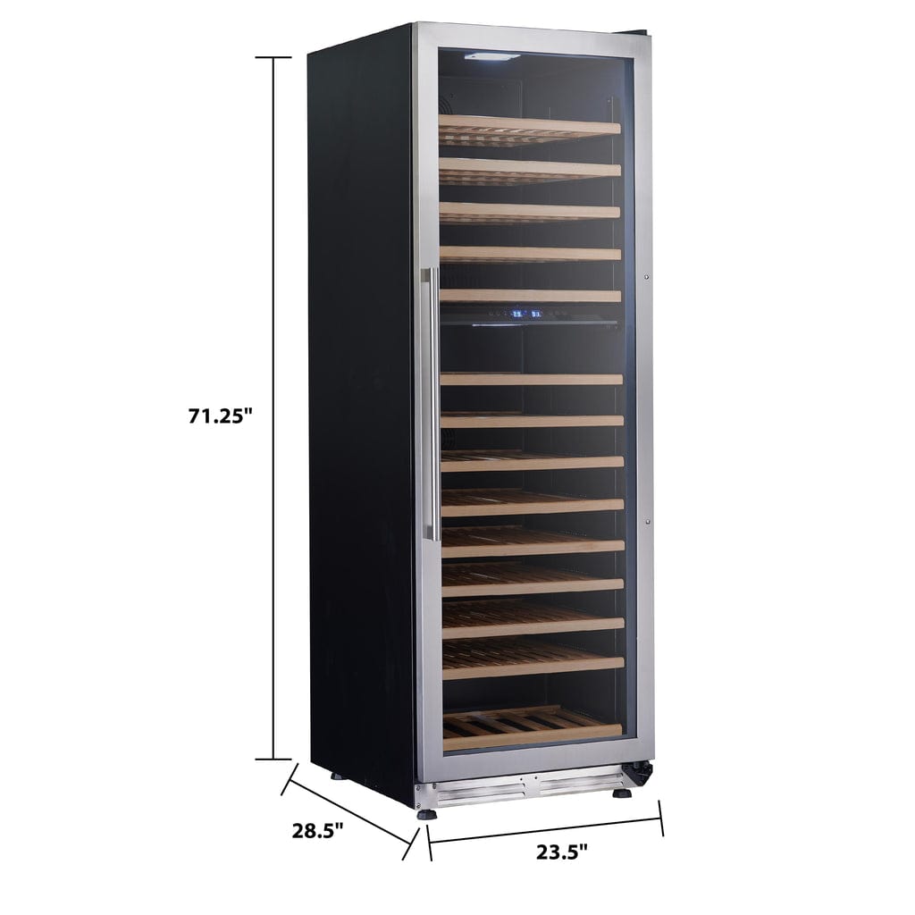 Avanti 154 Bottle Dual-Zone Wine Cooler WCF154S3SD I Luxury Appliances Direct