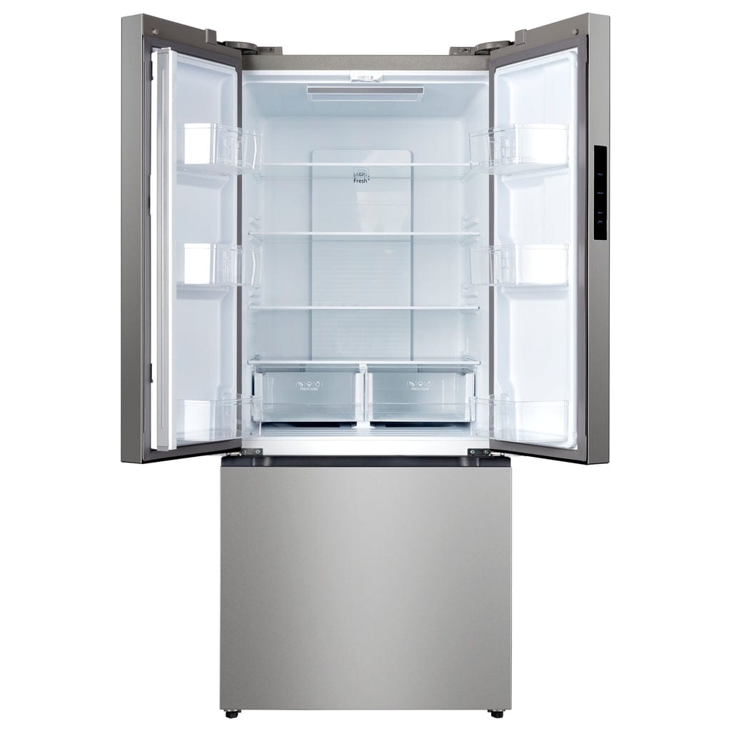 Avanti 17.5 cu.ft Frost Free French Door Refrigerator FFFDS175L3S Refrigerators FFFDS175L3S Wine Coolers Empire