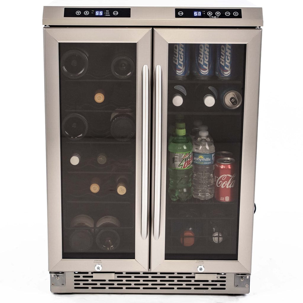 Avanti 19 Bottle/66 Can Dual-Zone Wine & Beverage Center WBV19DZ I Luxury Appliances Direct